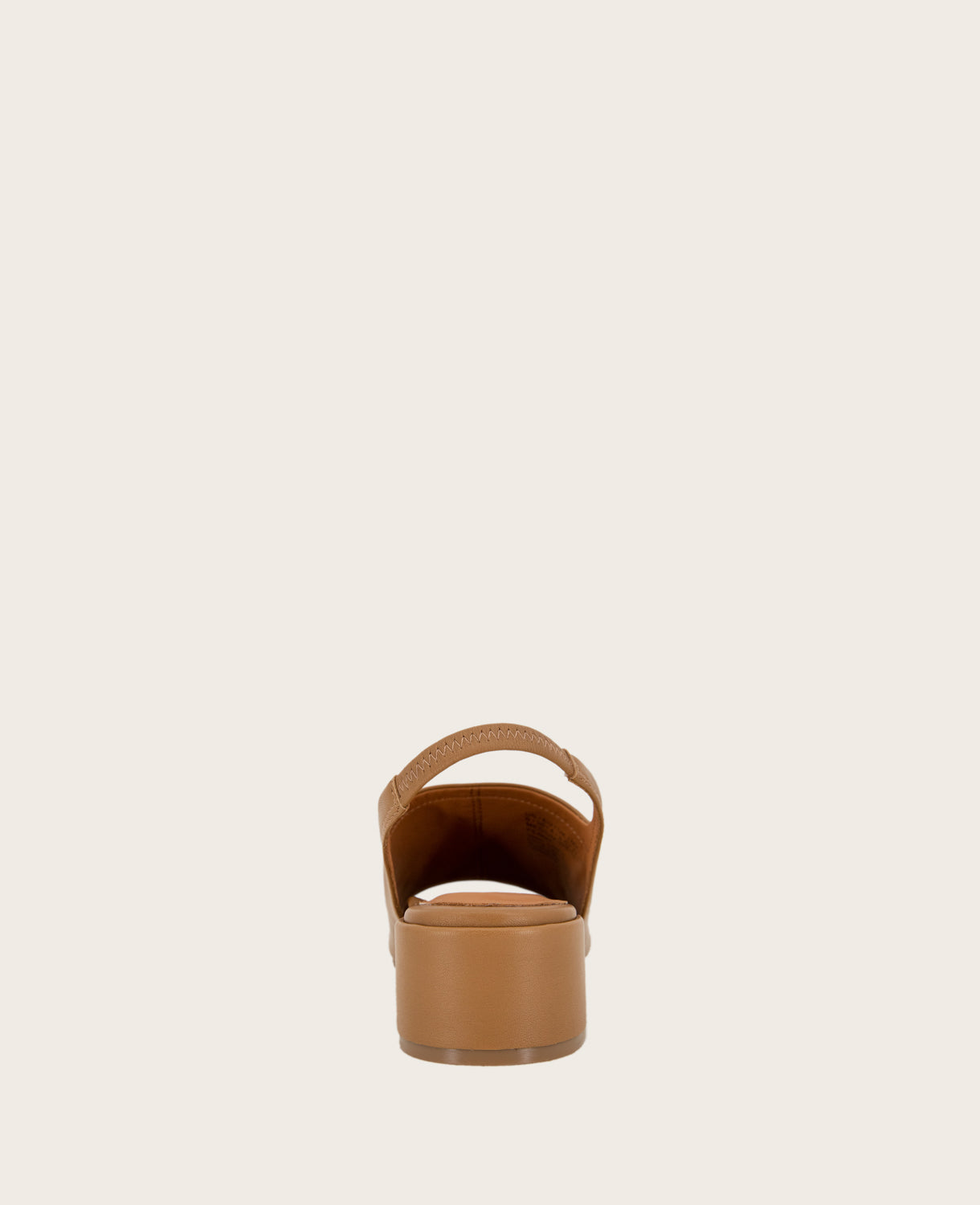 GENTLE SOULS - Penny Block Heel Slingback Sandal Camel
