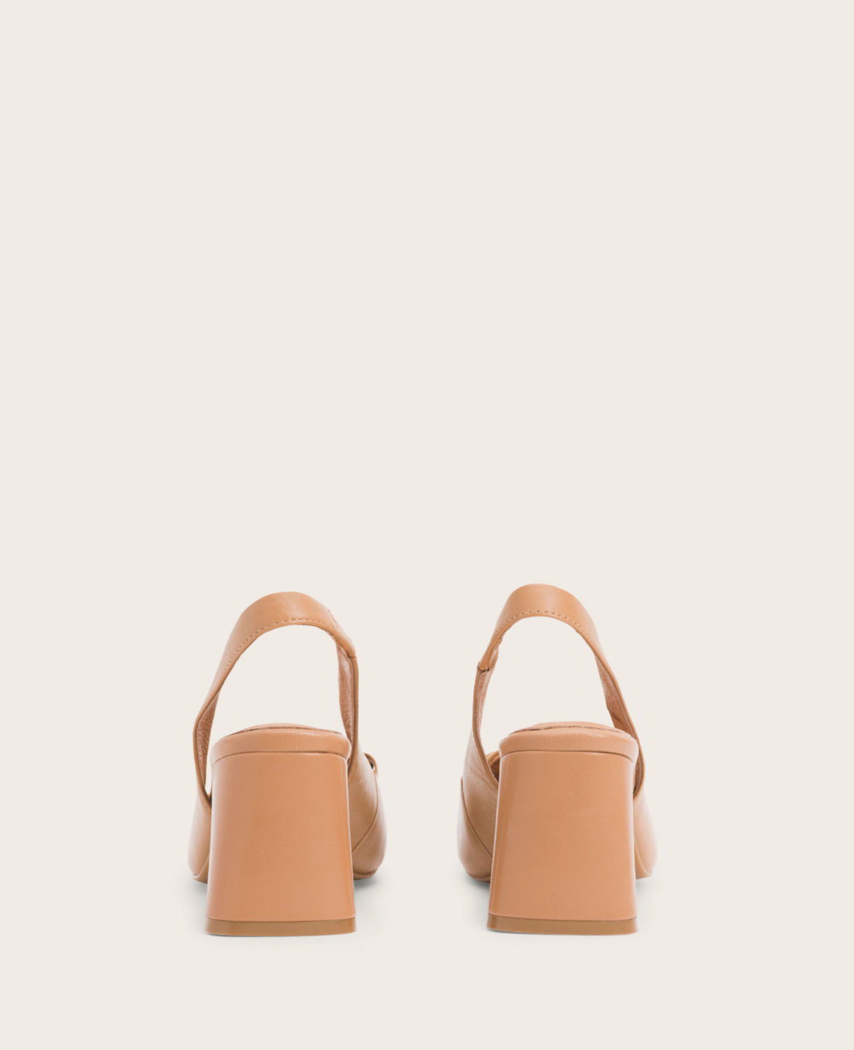 GENTLE SOULS - Dionne Leather Slingback Heel Camel