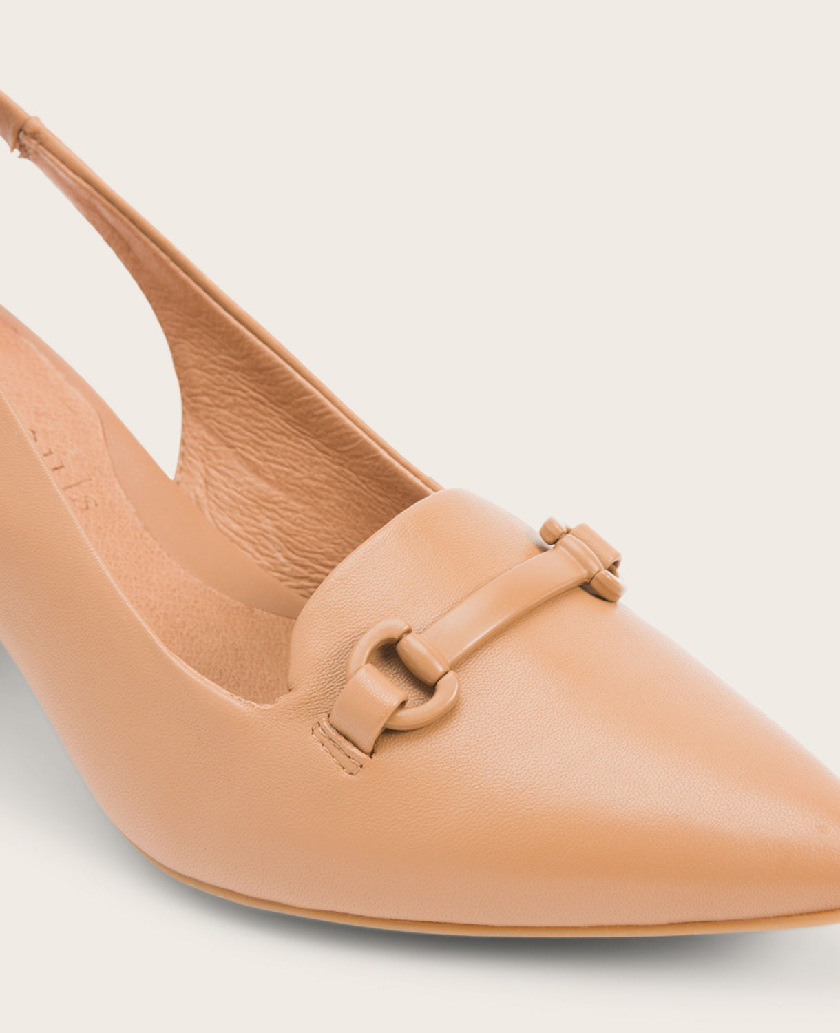 GENTLE SOULS - Dionne Leather Slingback Heel Camel