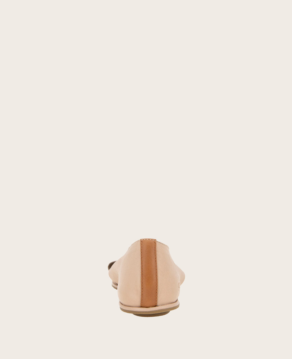 GENTLE SOULS - Laniey X-Band Leather Sandal Chai