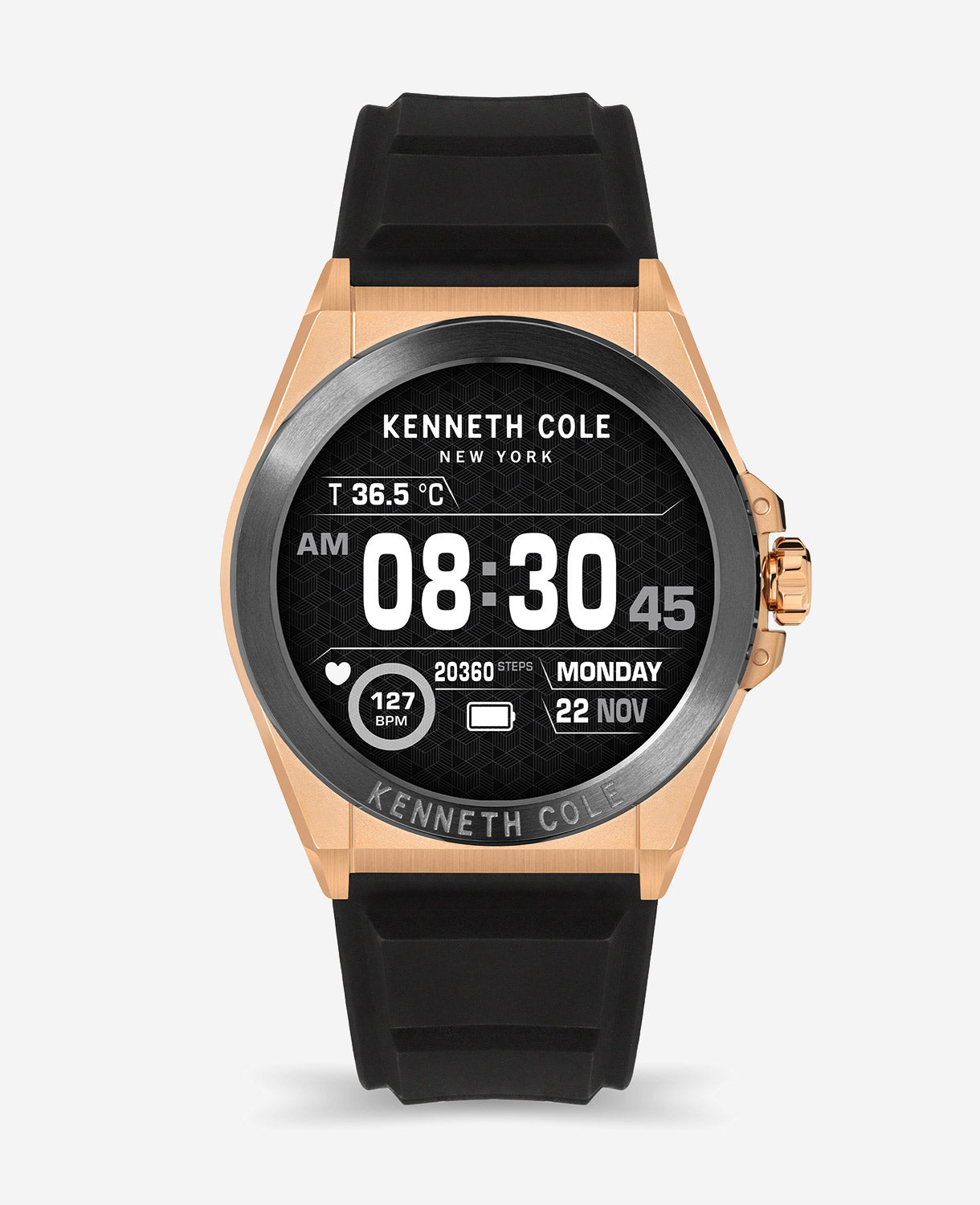 The Wellness Smartwatch 2.0 with Interchangeable Band Set Black