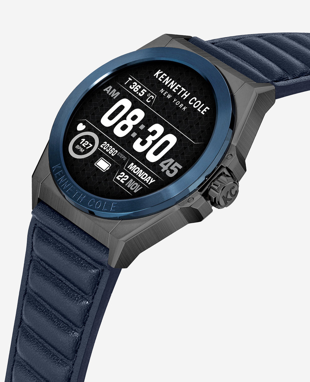 The Wellness Smartwatch 2.0 with Interchangeable Band Set Blue