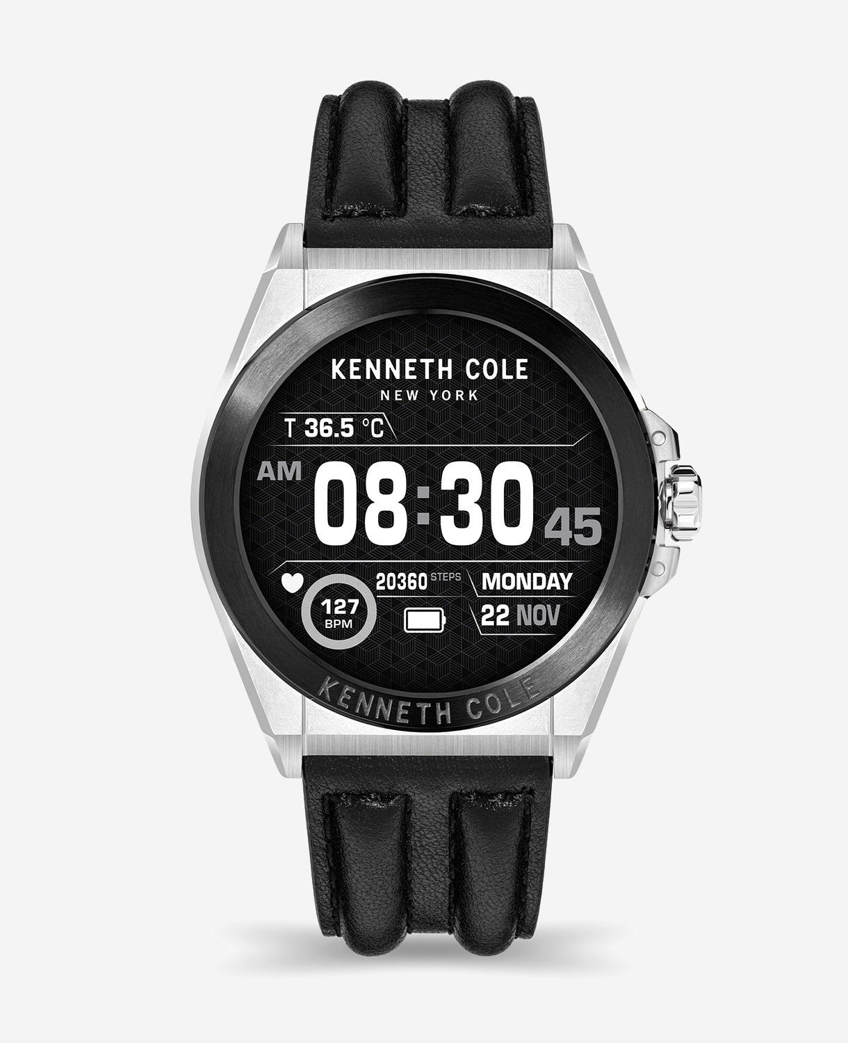 The Wellness Smartwatch 2.0 with Interchangeable Band Set Black