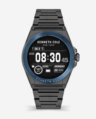 The Wellness Smartwatch 2.0 with Gunmetal Stainless Steel Bracelet Gunmetal