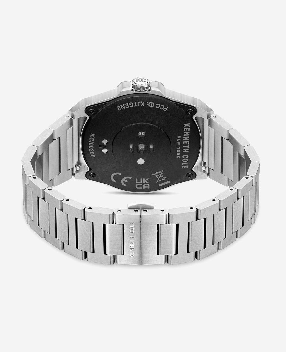 The Wellness Smartwatch 2.0 with Stainless Steel Bracelet Stainless Steel