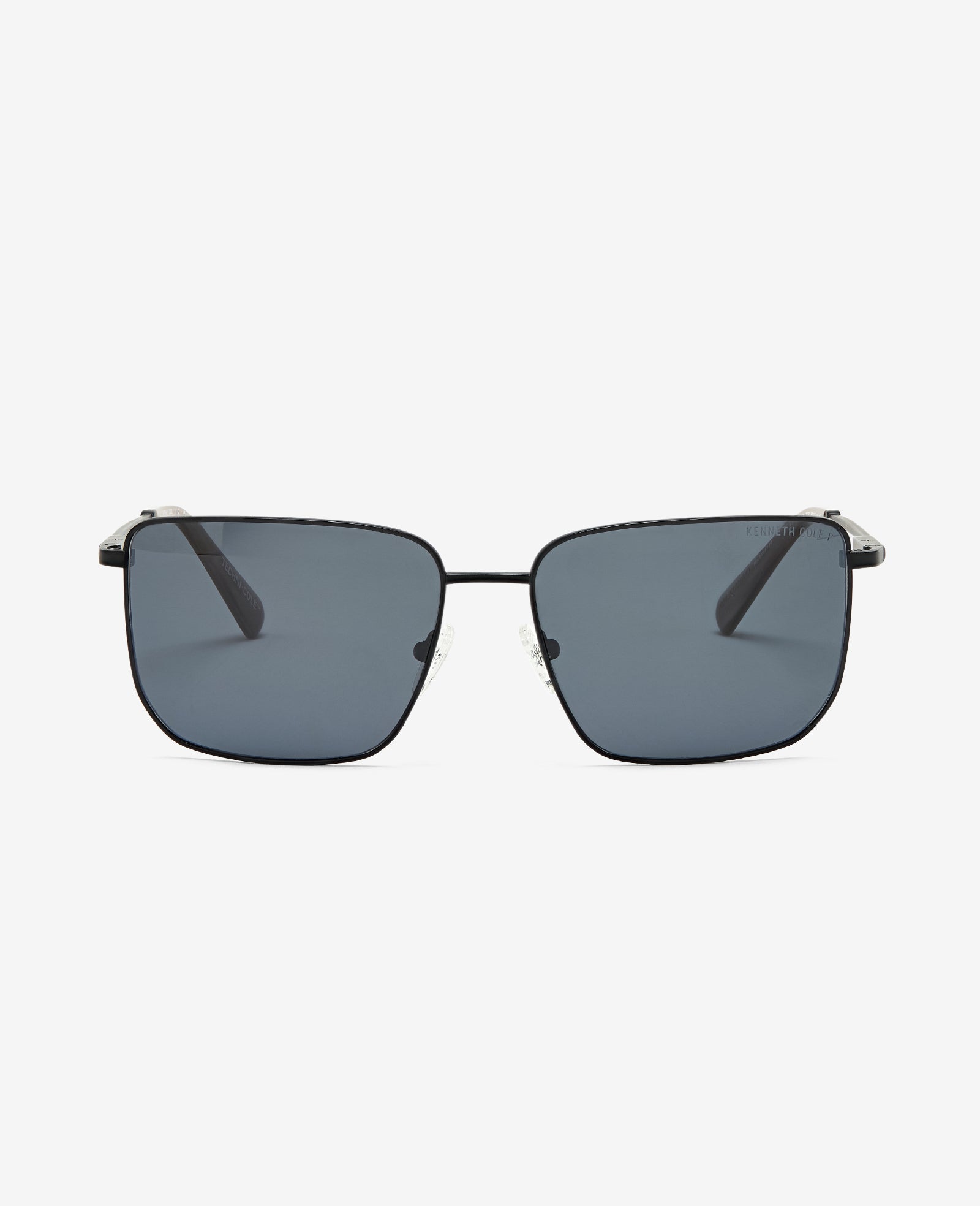 Square Titanium Sunglasses Black
