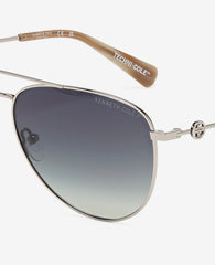 Pilot Titanium Aviator Sunglasses Nickeltin