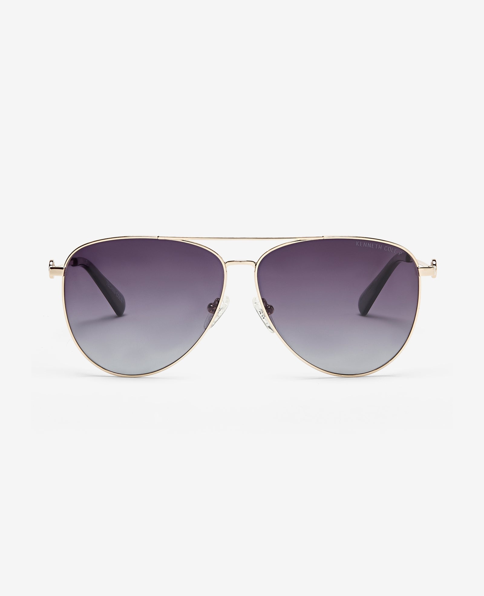 Pilot Titanium Aviator Sunglasses Gold