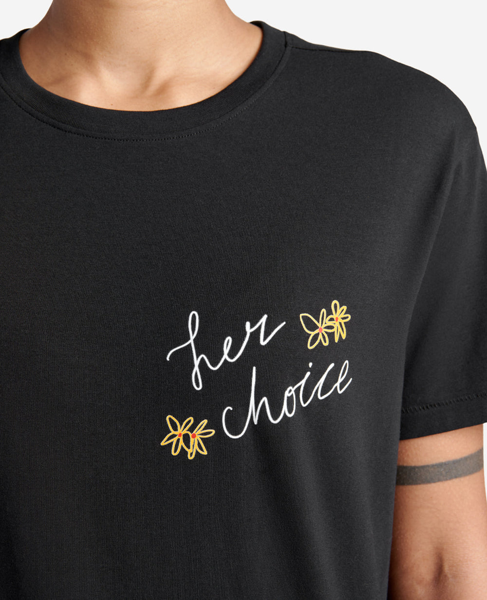Site Exclusive! Her Choice T-Shirt Black