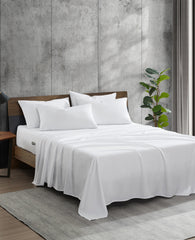 Solution Solid Sheet Set White