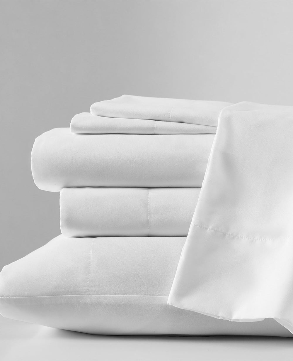 Solution Solid Sheet Set White