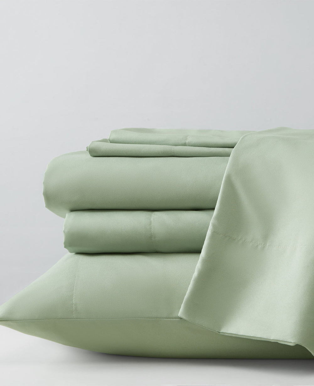 Solution Solid Sheet Set Green