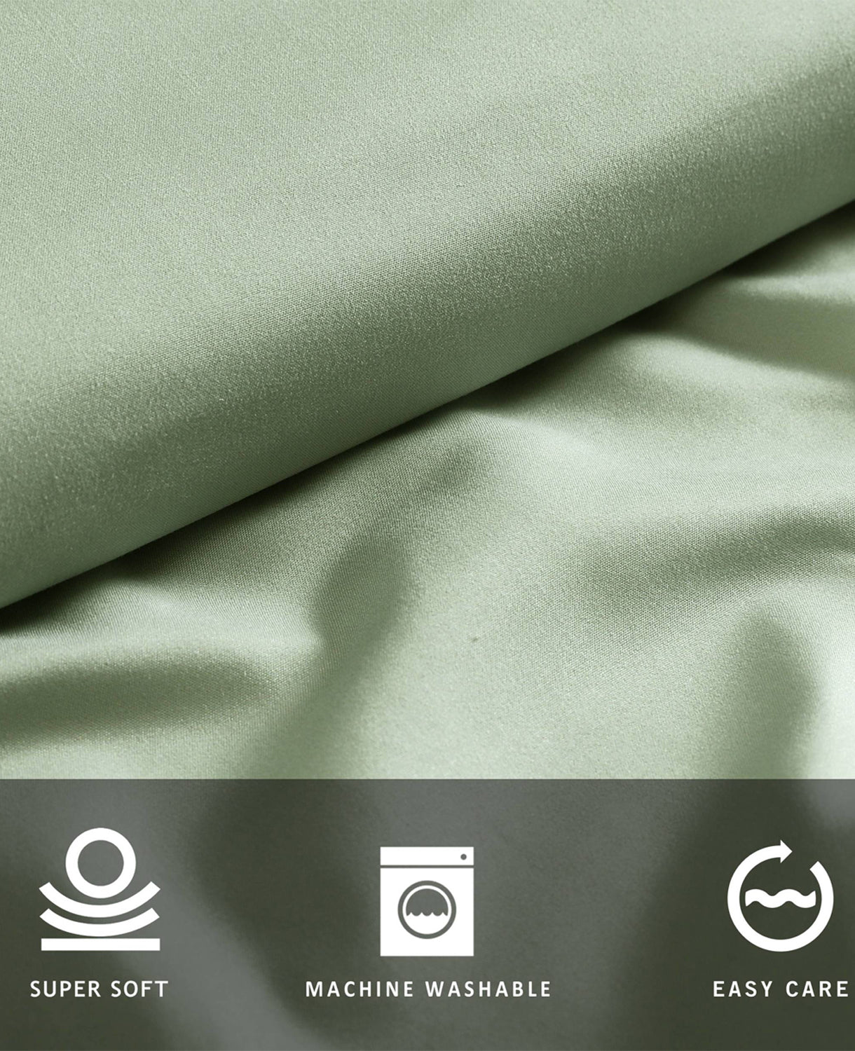 Solution Solid Sheet Set Green