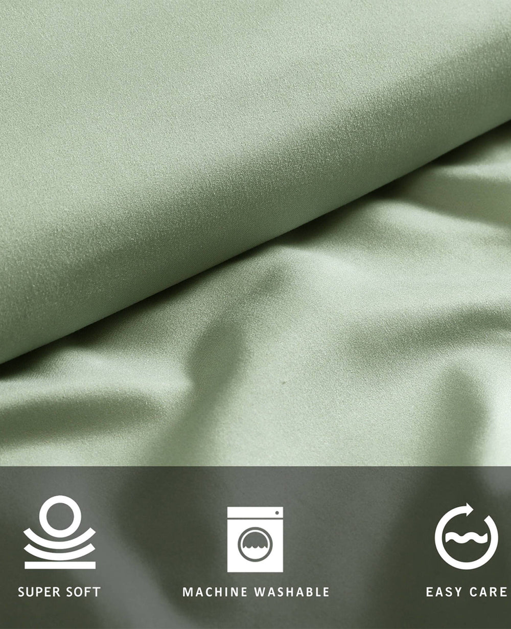 Solution Solid Sheet Set Green