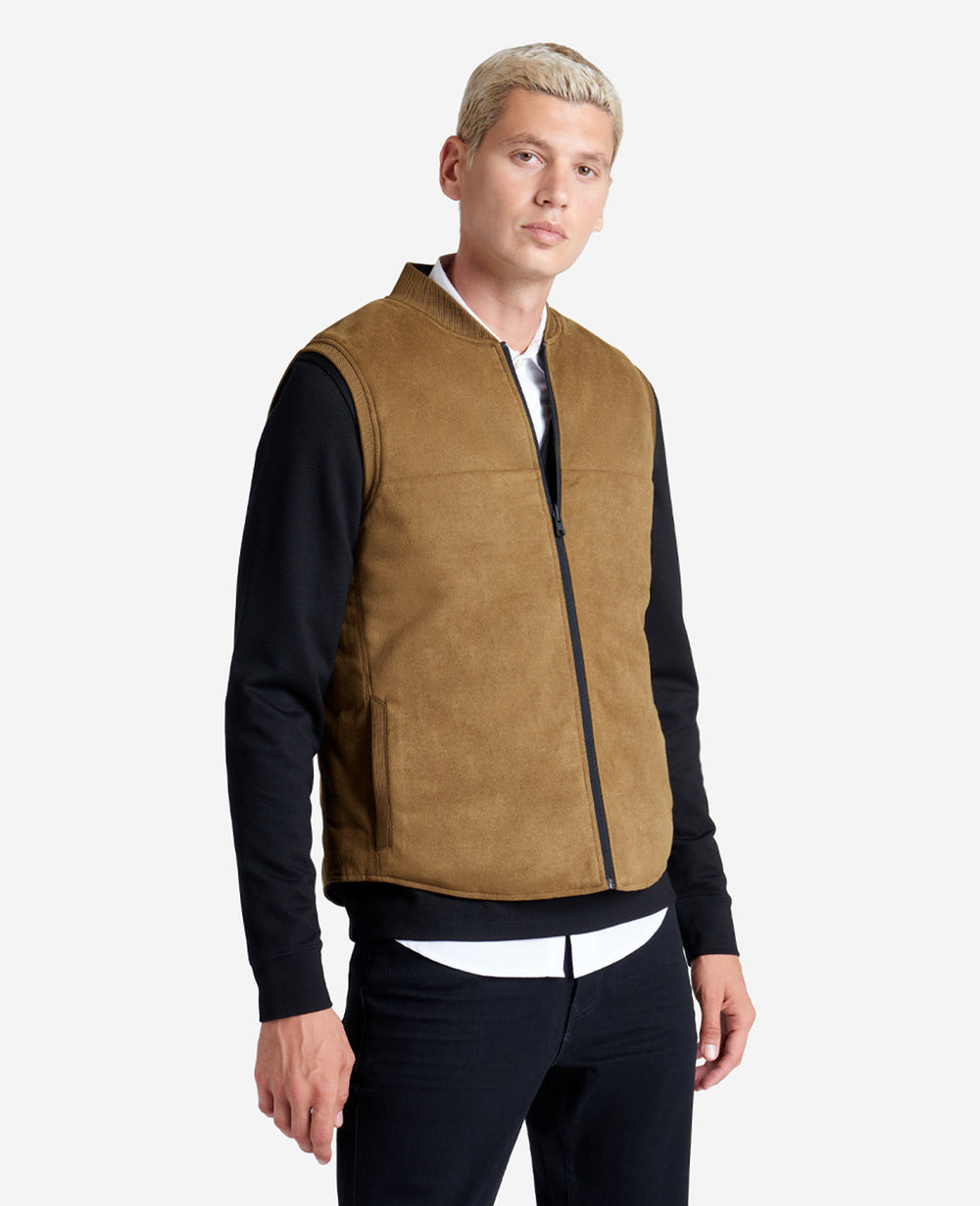 Reversible Vest Khaki Black