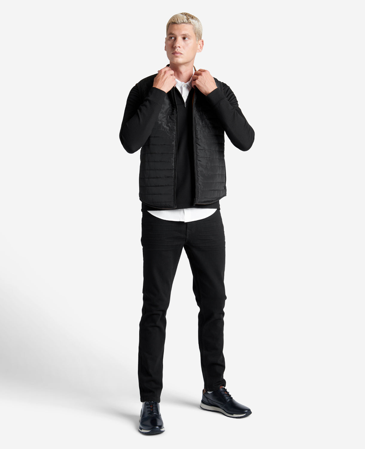 Reversible Vest Khaki Black