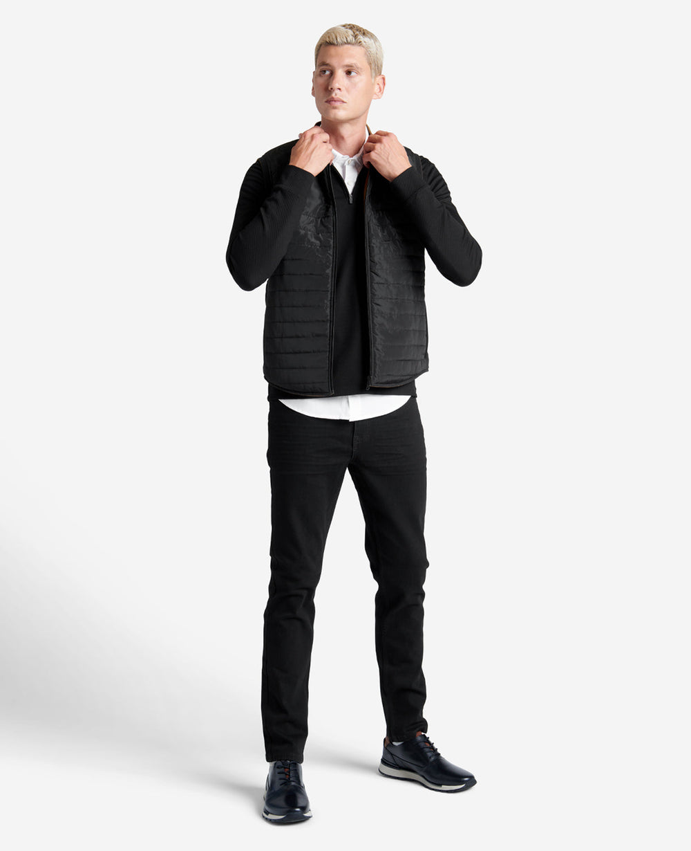 Reversible Vest Khaki Black