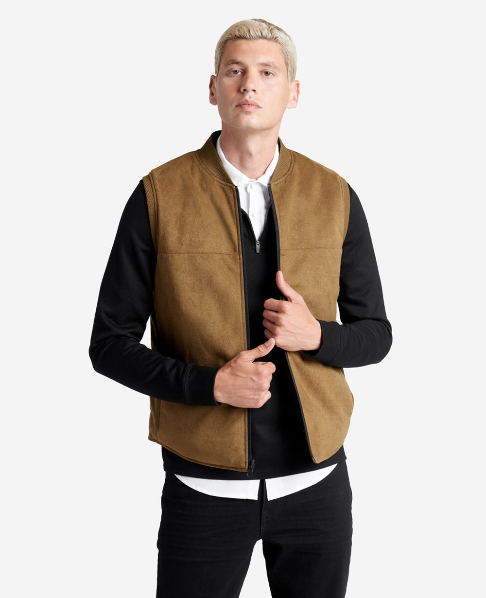 Reversible Vest Khaki Black