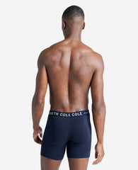 Cotton Modal Stretch Boxer Brief 3-Pack Navy/Navy/Black