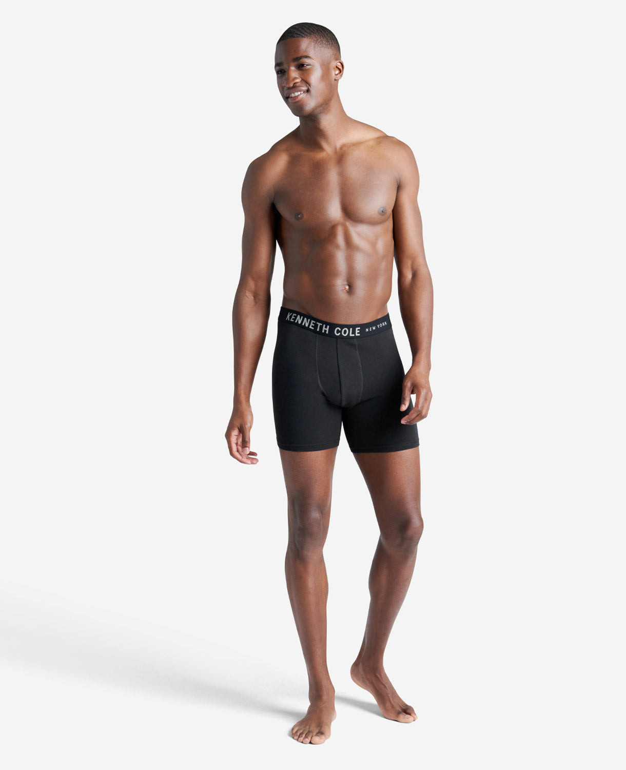 Cotton Modal Stretch Boxer Brief 3-Pack Black
