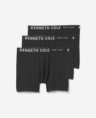 Micro Stretch Boxer Briefs 3-Pack Black