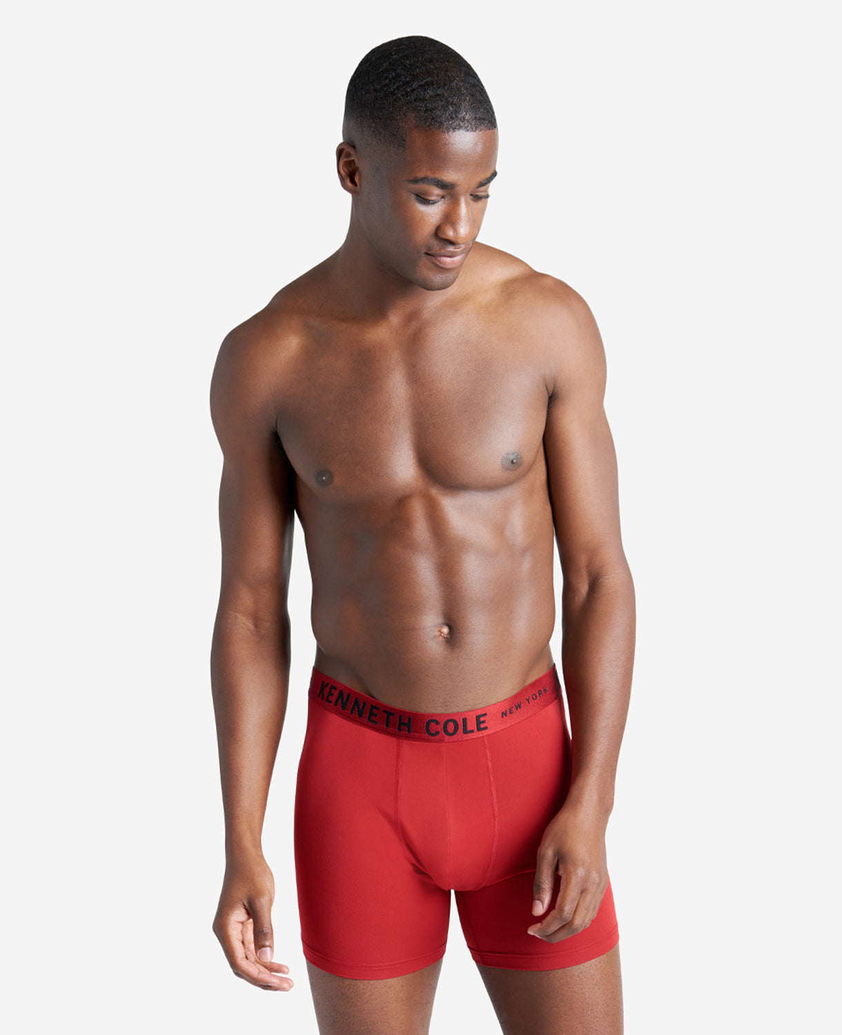 Micro Stretch Boxer Briefs 3-Pack Black/Red/Granite