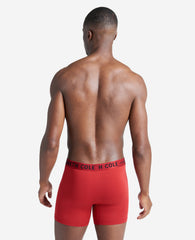 Micro Stretch Boxer Briefs 3-Pack Black/Red/Granite