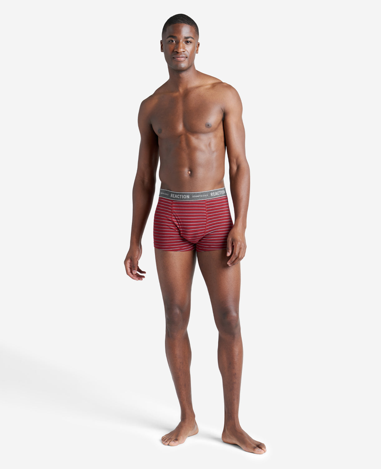 Stretch Boxer Briefs 3-Pack Blk/Cabernet/Heather Charcoal