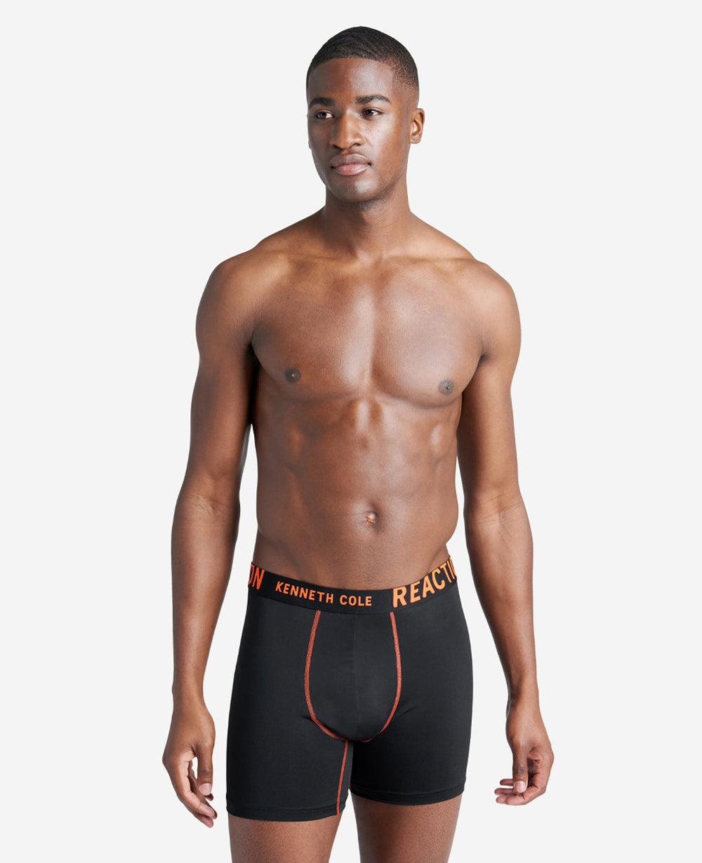 Micro Stretch Boxer Briefs 3-Pack Black/Popblackwb