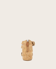 GENTLE SOULS - Gwen Cork Wedge Sandal Natural