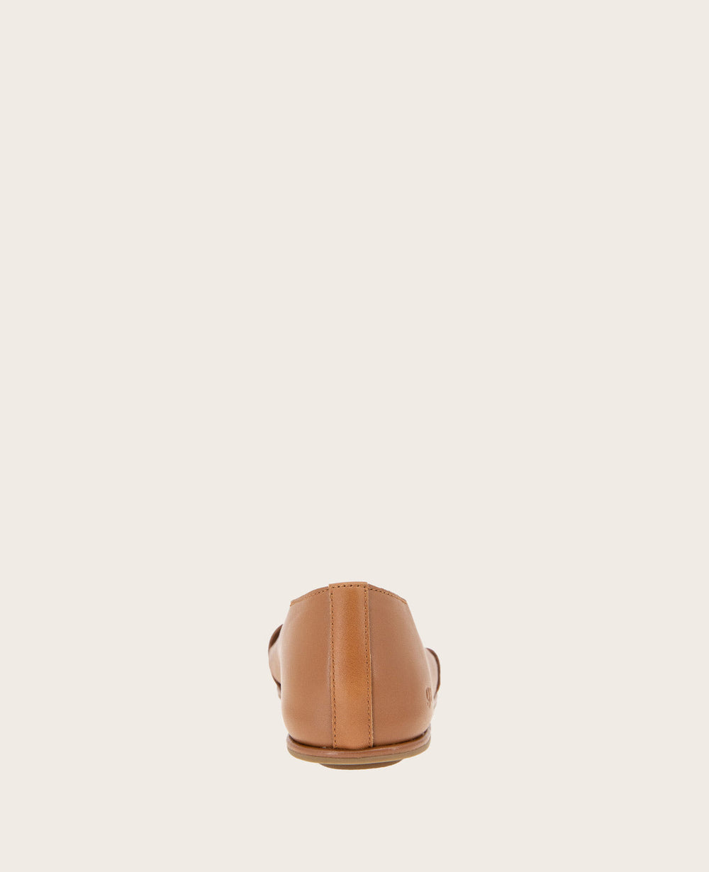 GENTLE SOULS - Laniey X-Band Leather Sandal Luggage