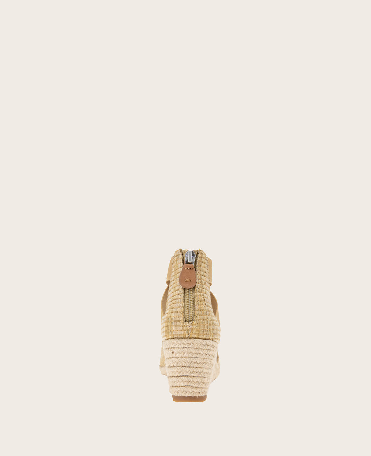 GENTLE SOULS - Orya Leather Espadrille Wedge Natural