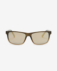 Rectangular Ultem Sunglasses Green