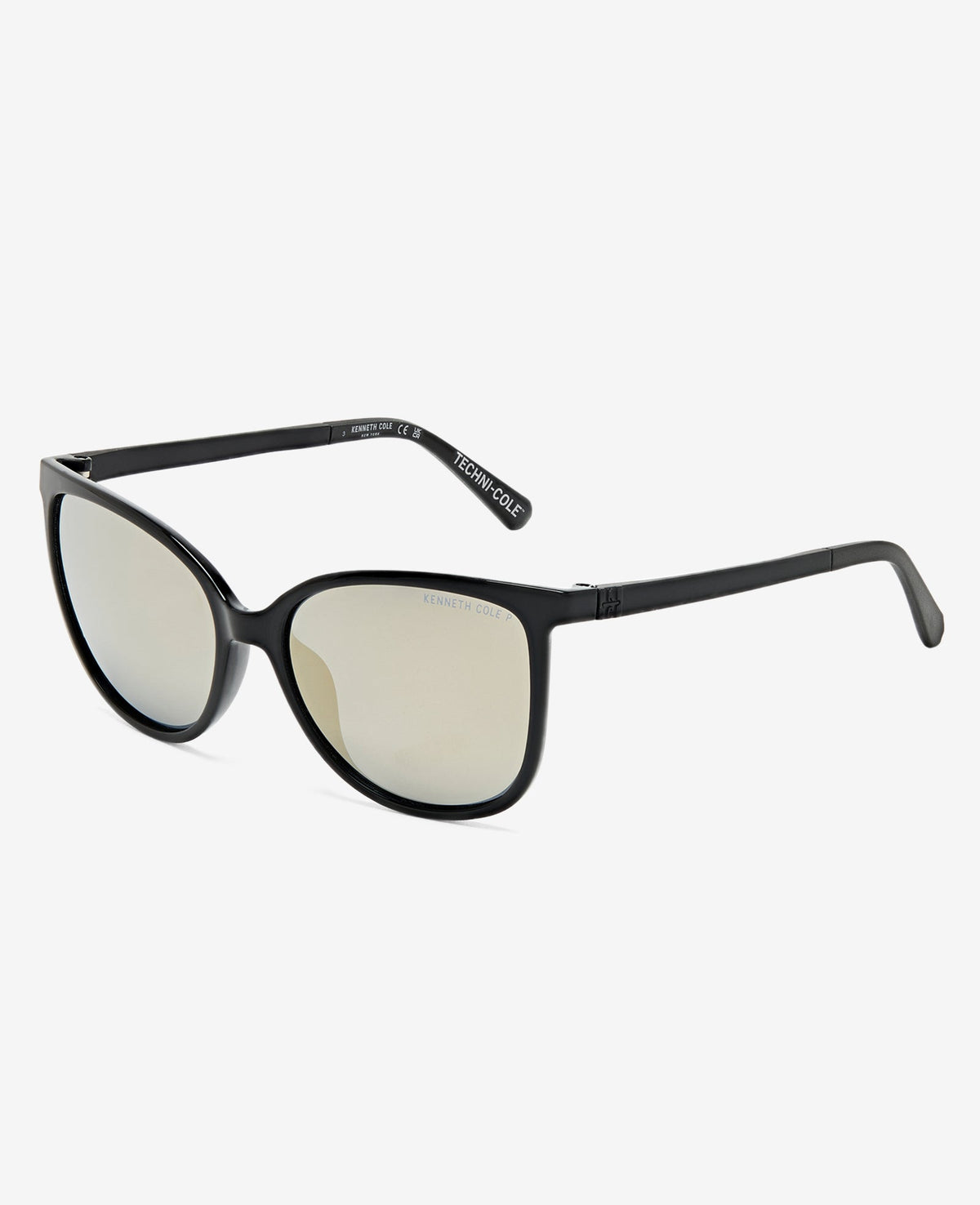 Square Ultem Sunglasses Black