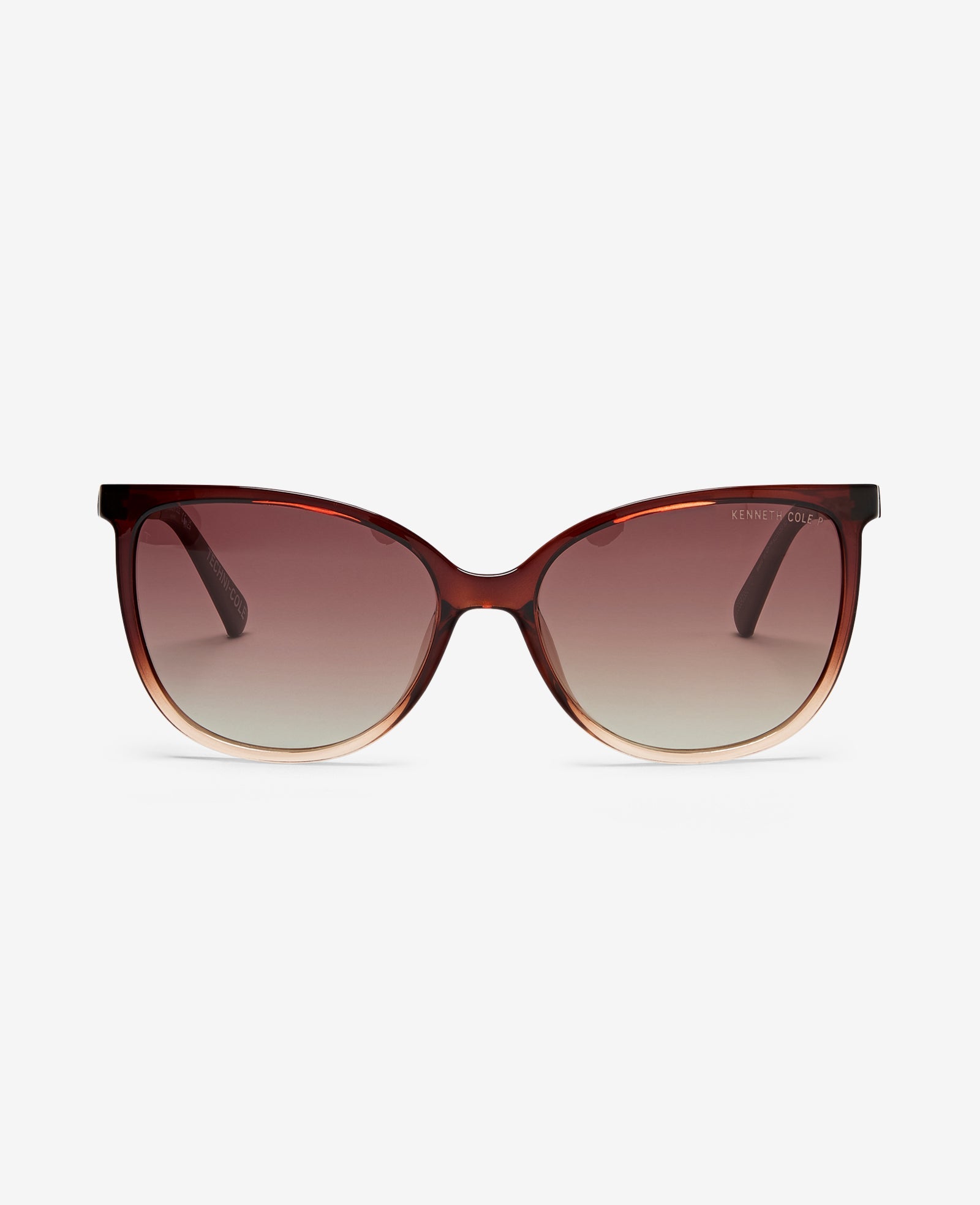 Square Ultem Sunglasses Brown