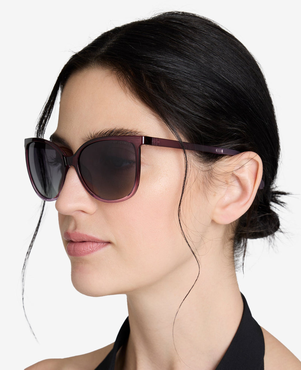 Square Ultem Sunglasses Violet
