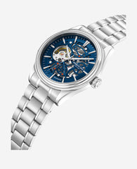 Mechanical Stainless Steel Watch Silver
