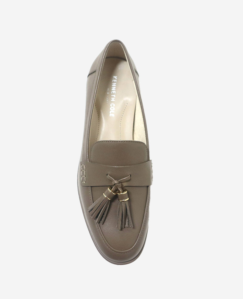 Lyra Leather Loafer Shitake Leather