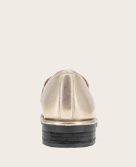 GENTLE SOULS - Cybil Leather Loafer Gravel Leather