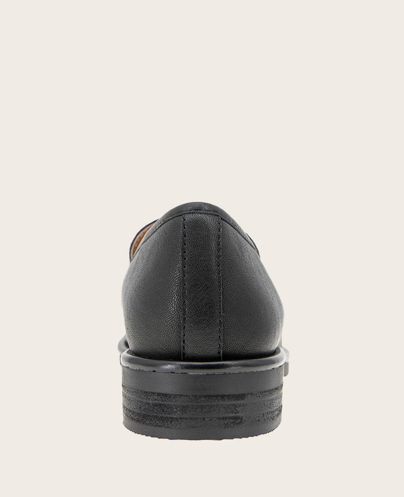 GENTLE SOULS - Cybil Leather Loafer Black Leather