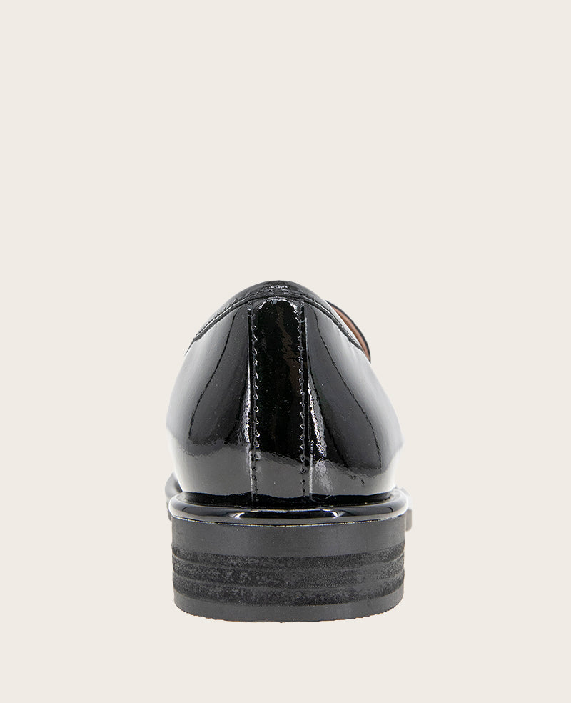 GENTLE SOULS - Cybil Patent Loafer Black Patent Leather