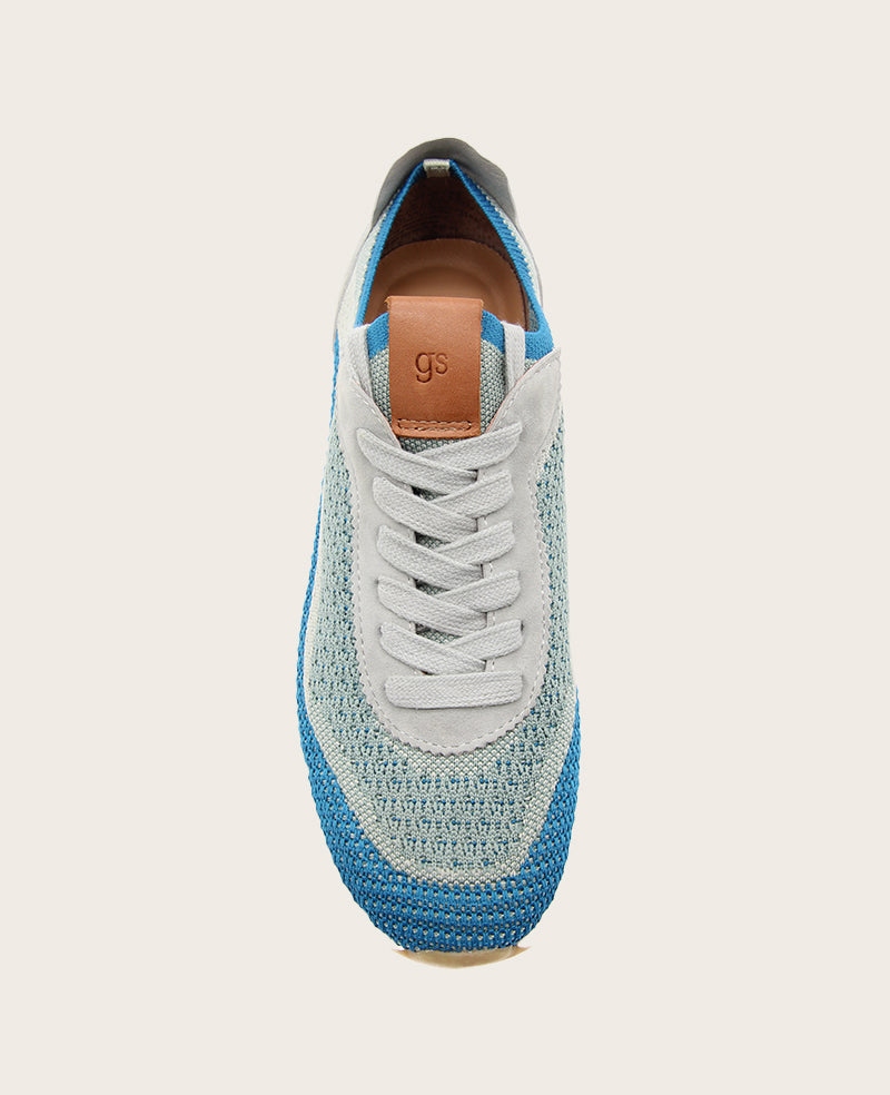 GENTLE SOULS - Juno Knit Sneaker Blue Multi Knit