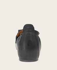 GENTLE SOULS - Scotty Tassel Leather Loafer Black