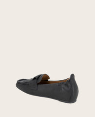 GENTLE SOULS - Scotty Tassel Leather Loafer Black