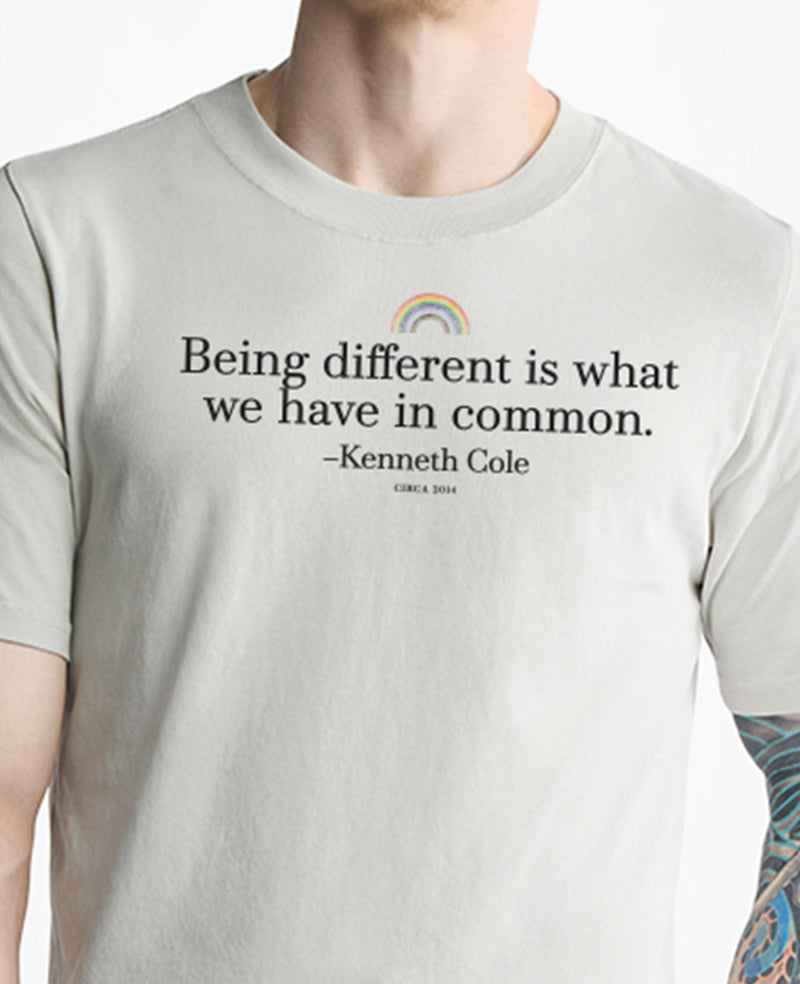 Men's DIFFERENT Regular Tee Faded Bone