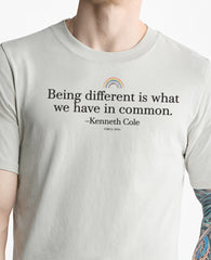 Men's DIFFERENT Regular Tee Faded Bone