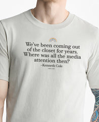 Men's CLOSET Regular Tee Faded Bone