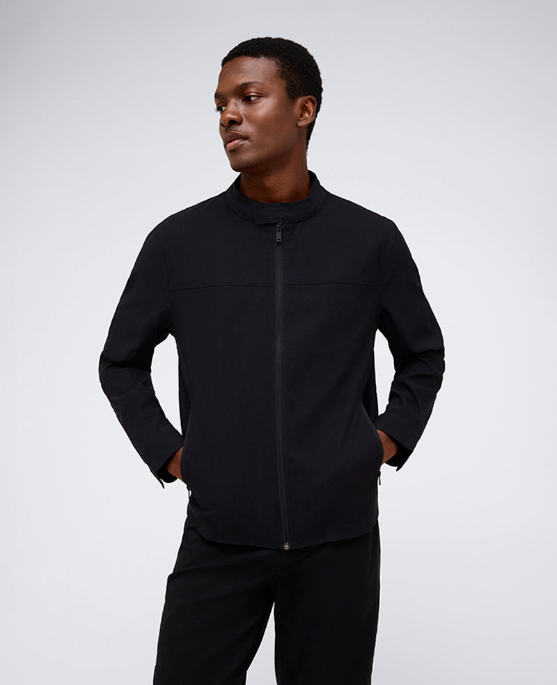 Simplified Utility Jacket Black