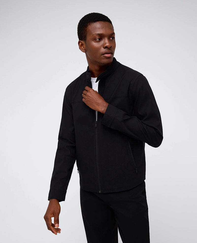Simplified Utility Jacket Black