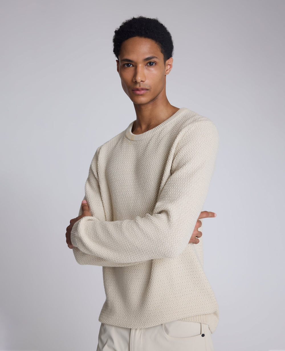 Popcorn Crew Sweater Offwhite